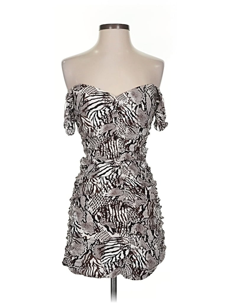 Pre-owned Wilfred Cocktail Dress In Silver