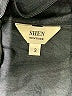 SHEN 100% Cotton Black Long Sleeve Blouse Size 3 - photo 7
