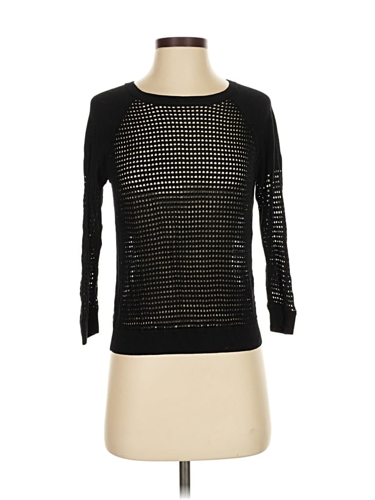 Pre-owned Express Pullover Sweater In Black