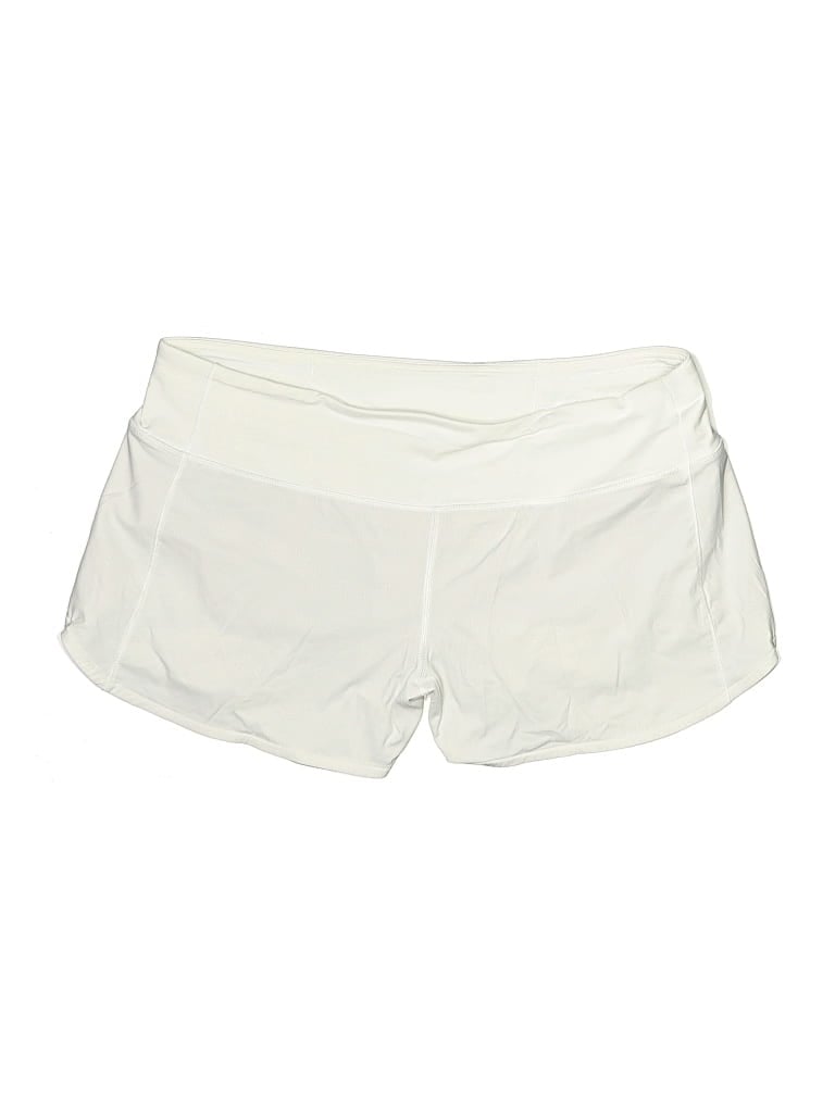 Pre-owned Lululemon Athletica Athletic Shorts In White