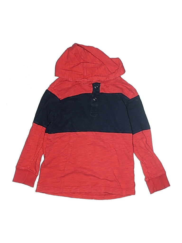 Pre-owned Gymboree Kids' Pullover Hoodie In Red