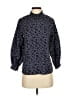 Ava and Lu Blue 3/4 Sleeve Blouse Size XS - photo 1