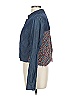 Anthropologie Blue Long Sleeve Button-Down Shirt Size 12 - photo 5