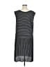 Derek Lam Stripes Gray Casual Dress Size XL - photo 2