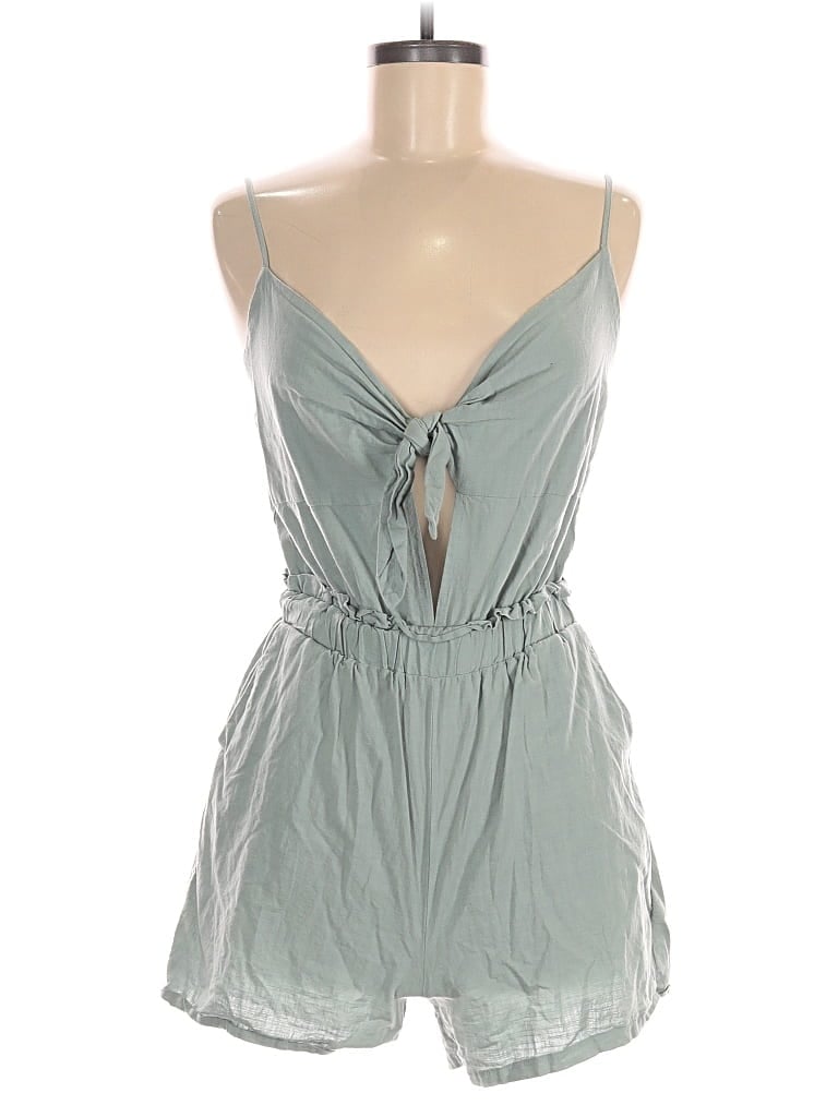 Pre-owned One Clothing Romper In Gray