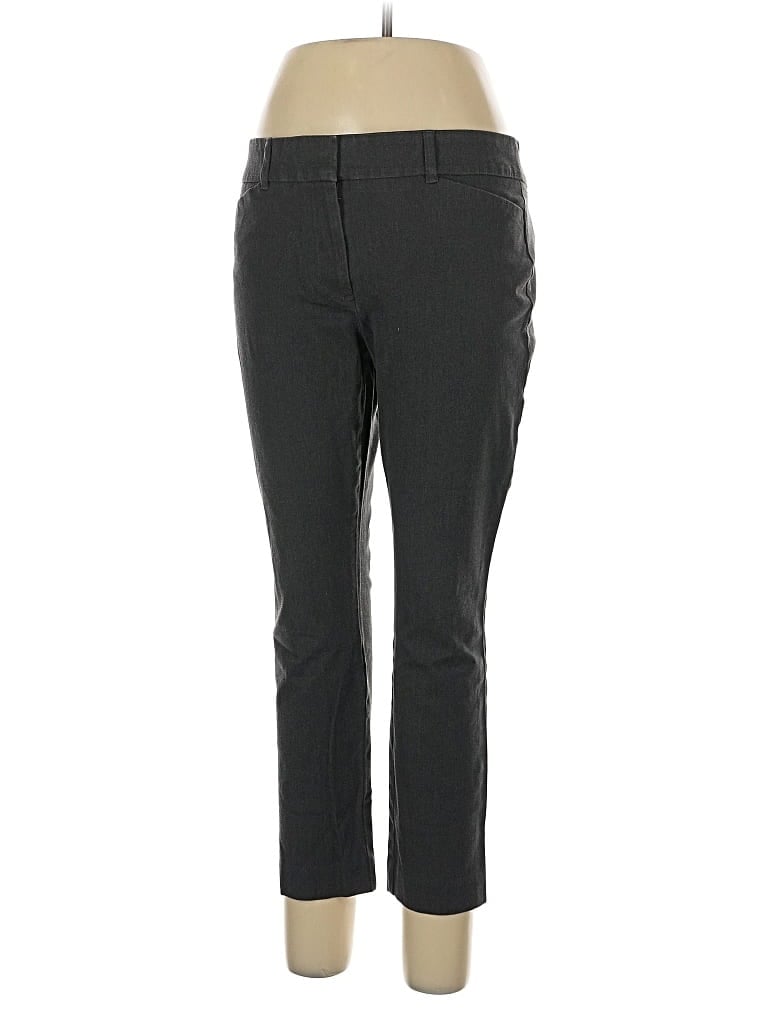 Pre-owned Ann Taylor Loft Outlet Dress Pants In Gray