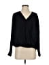 Rails Black Long Sleeve Blouse Size S - photo 1