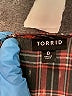 Torrid Gray 3/4 Sleeve Blouse Size Lg Plus (0) - photo 7