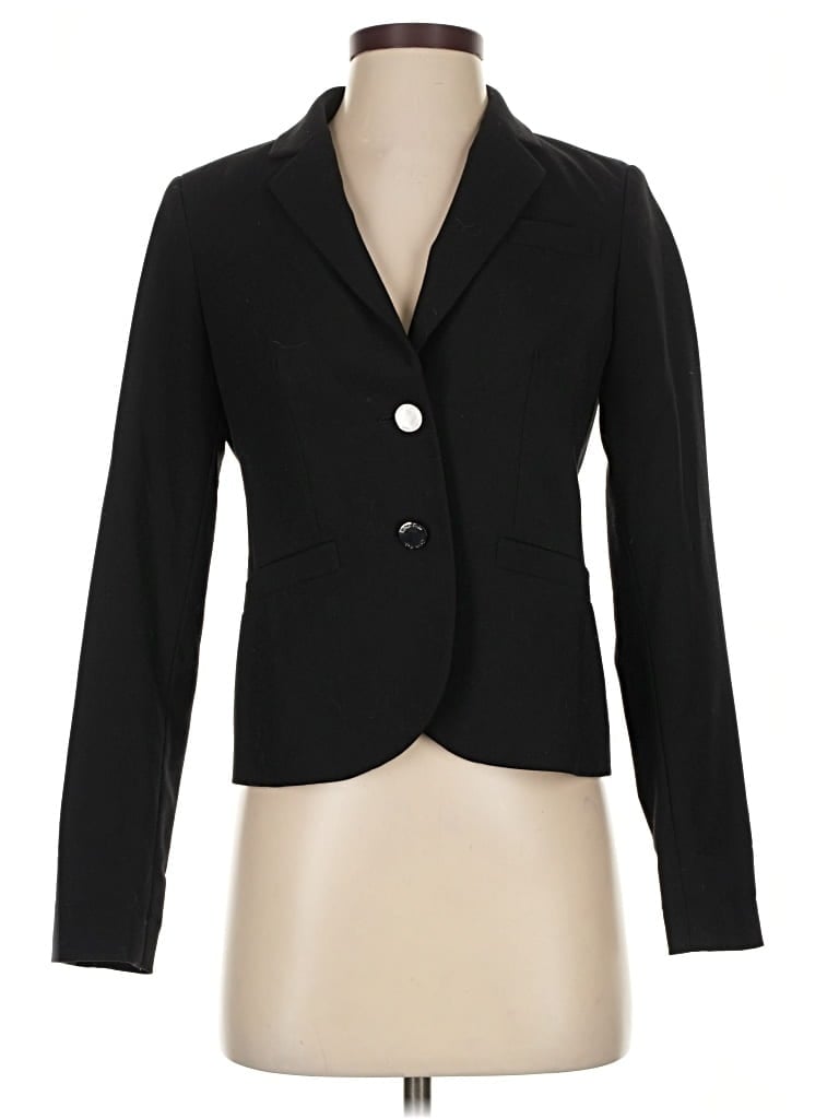 Pre-owned Calvin Klein Blazer Jacket In Black