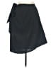 Unbranded 100% Polyester Solid Black Gray Casual Skirt Size M - photo 1