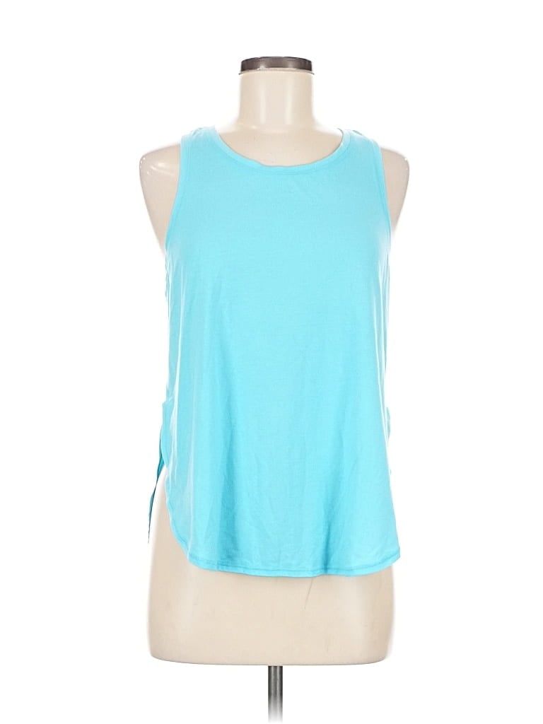 Pre-owned Gap Fit Sleeveless T-shirt In Blue