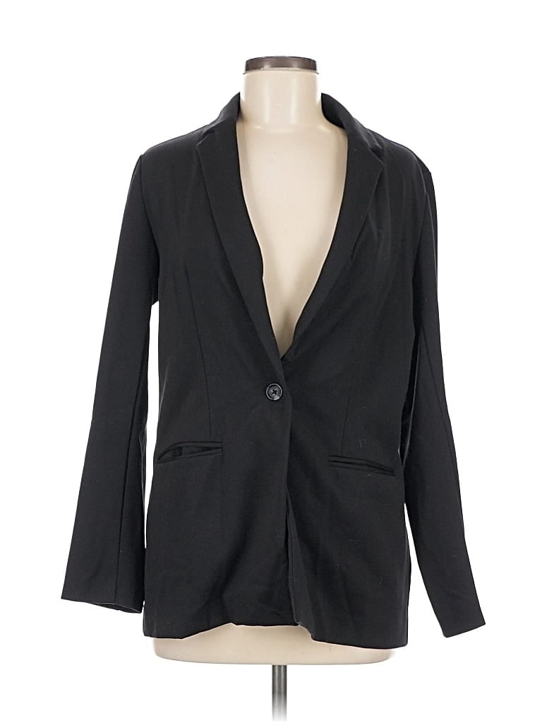 Pre-owned Nine West Blazer Jacket In Black