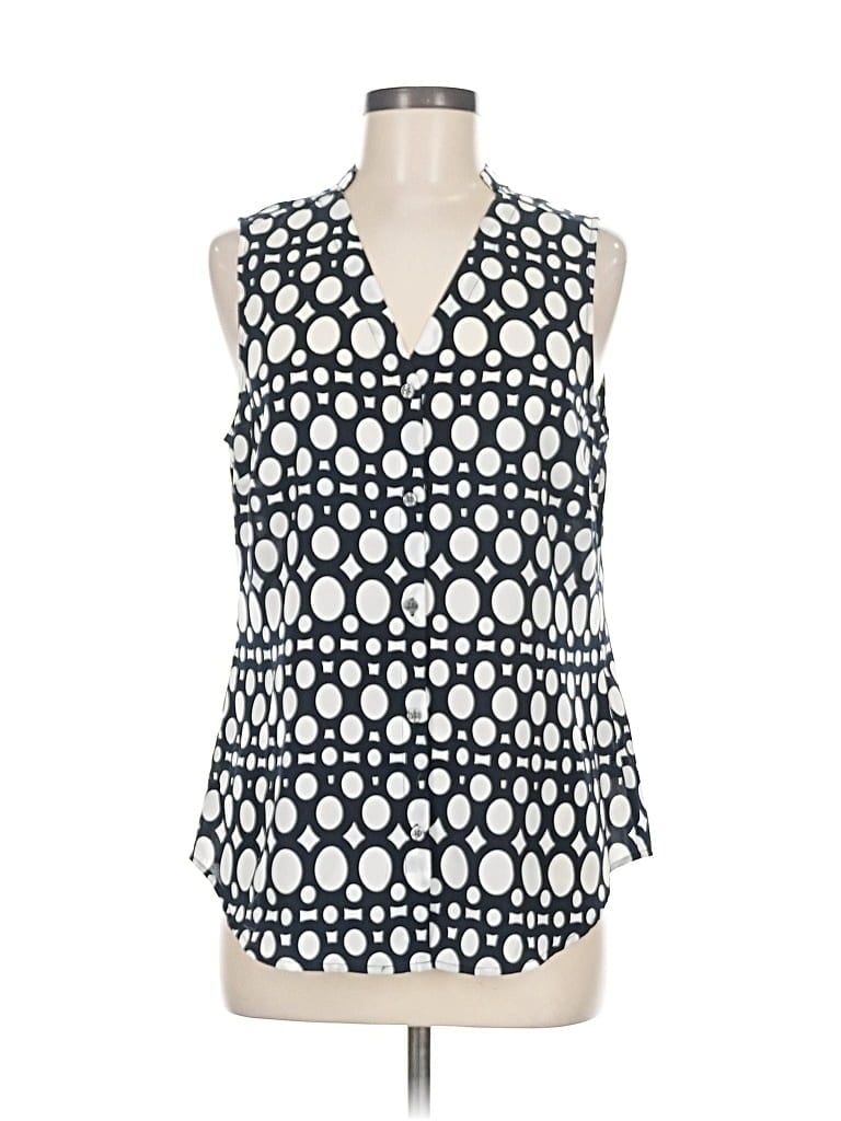 BANANA REPUBLIC Pre-owned Sleeveless Blouse In Blue