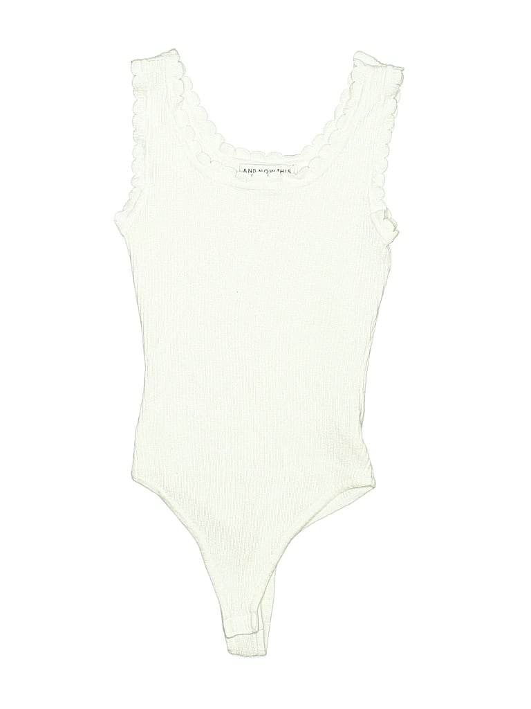 Pre-owned And Now This Bodysuit In White