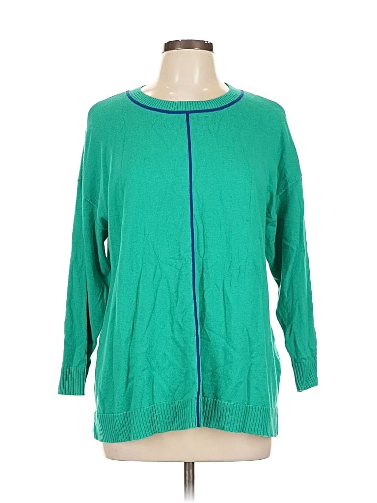 ISAAC MIZRAHI LIVE Pre-owned Pullover Sweater In Green