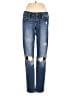 Paige Hearts Blue Jeans Size 24 waist - photo 1