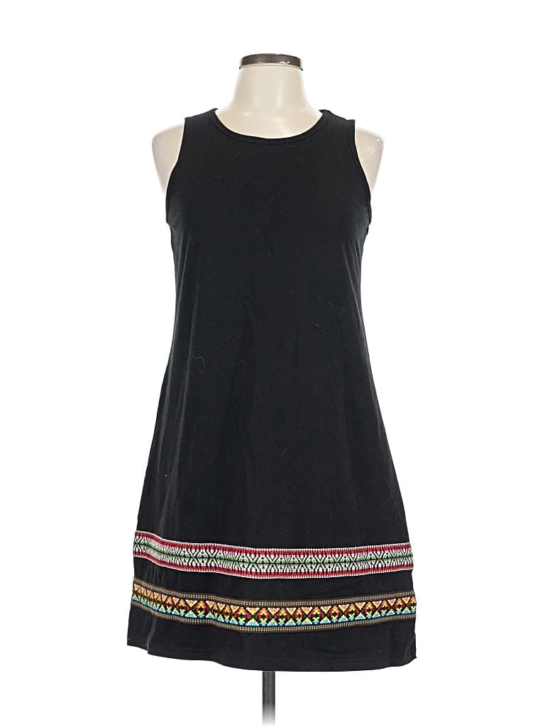 Pre-owned Unbranded Casual Dress In Black