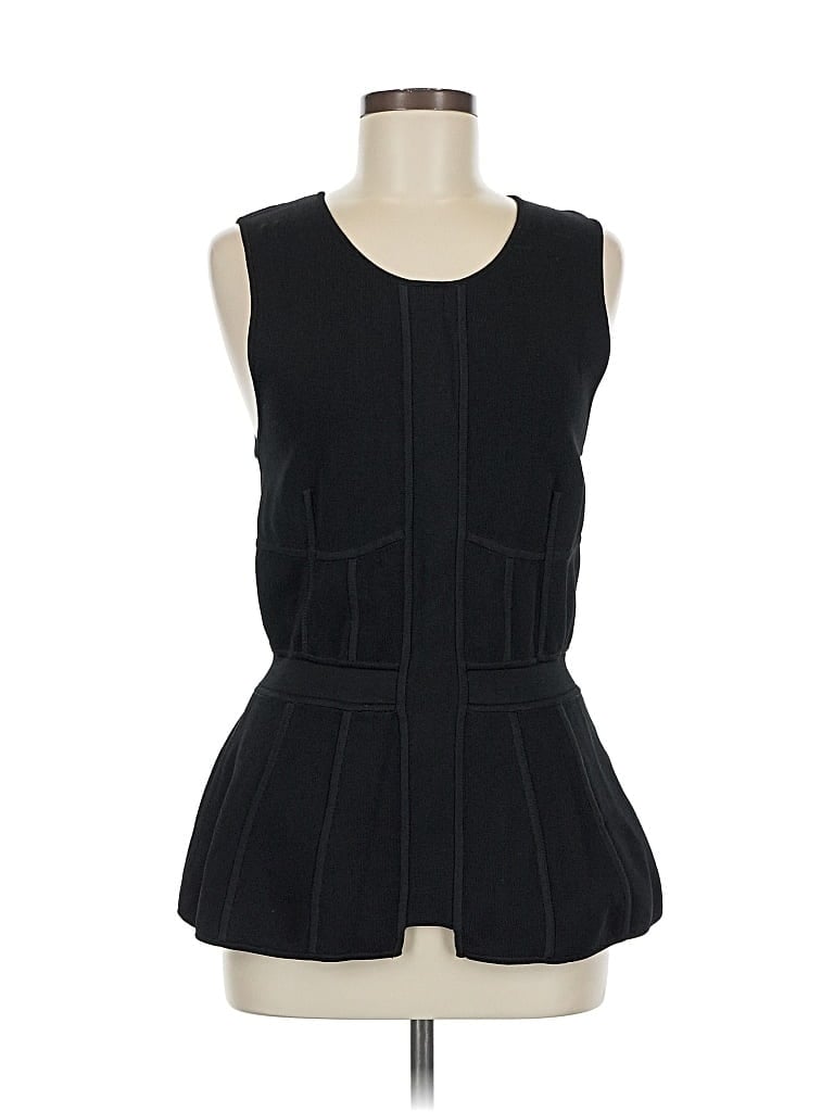 Pre-owned A.l.c Sleeveless Top Black Strapless Neckline Tops