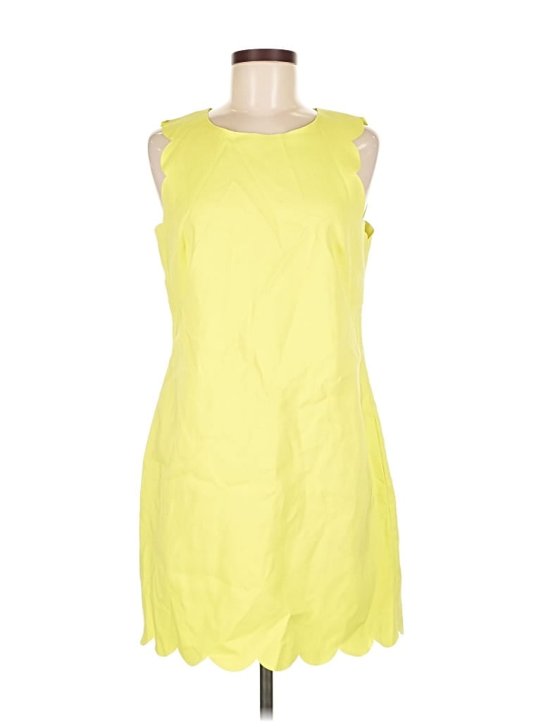 Pre-owned J.crew Factory Store Casual Dress In Yellow
