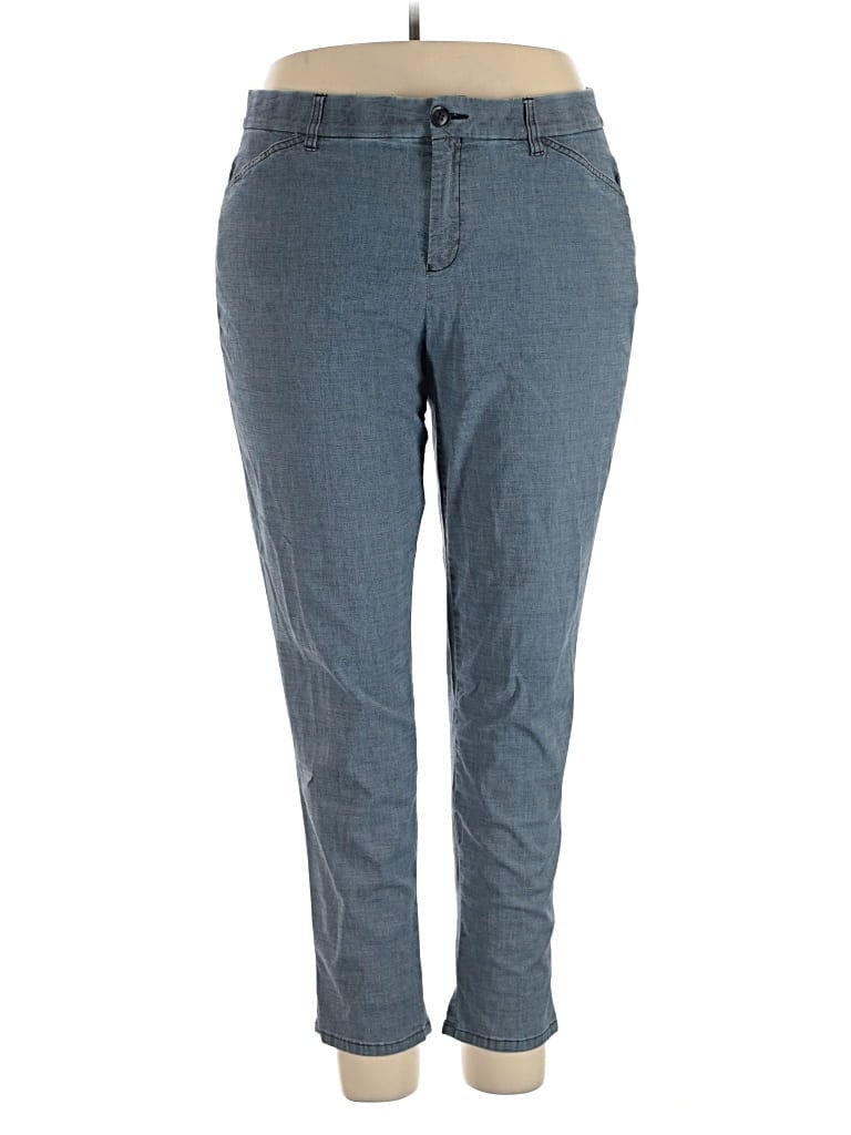 Pre-owned Lane Bryant Outlet Jeans In Blue