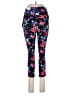 LIVI Floral Blue Active Pants Size 10 - 12 - photo 2