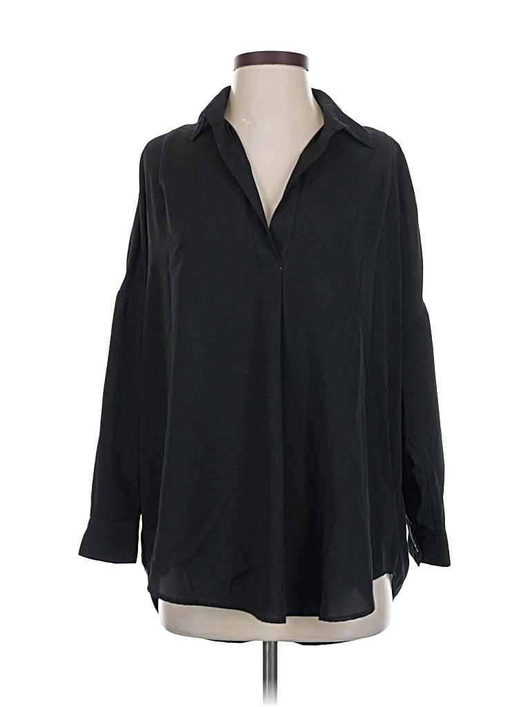 FRENCH CONNECTION Pre-owned Long Sleeve Blouse In Black