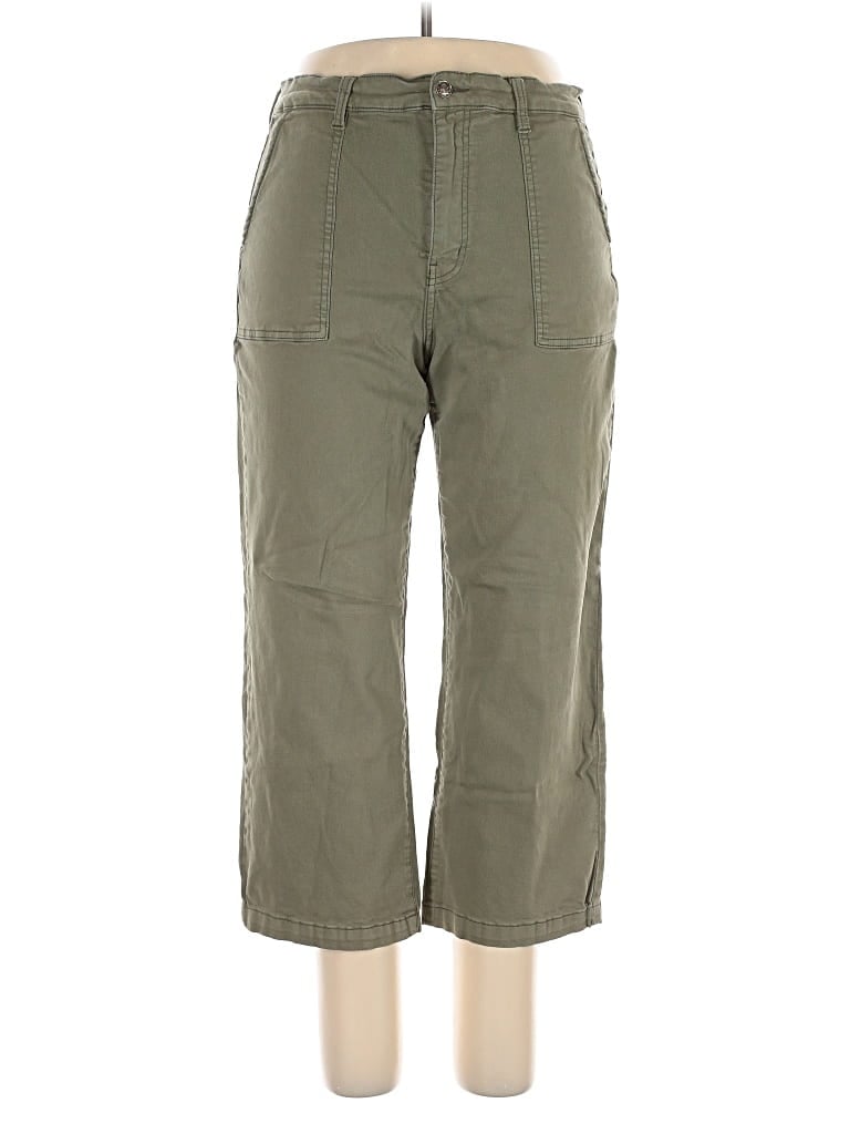 Pre-owned Studio Blue Cargo Pants In Green