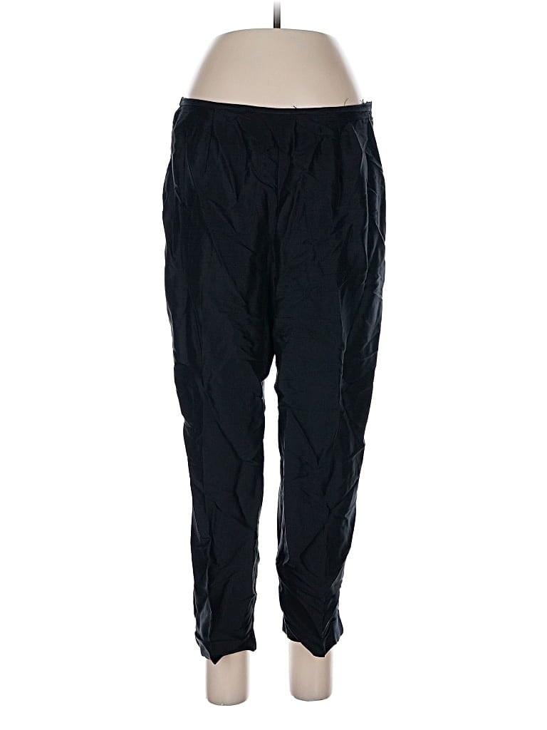 Pre-owned Valerie Stevens Track Pants In Black