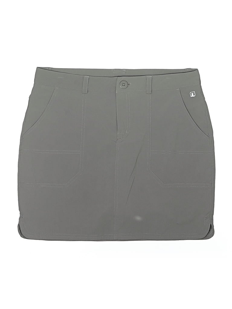 Pre-owned Eastern Mountain Sports Casual Skirt In Gray