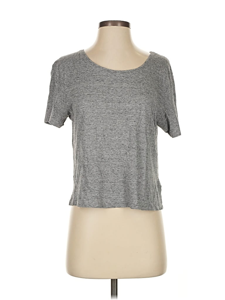 Pre-owned Tna Short Sleeve T-shirt In Gray