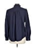 Ann Taylor Blue Long Sleeve Blouse Size L - photo 2