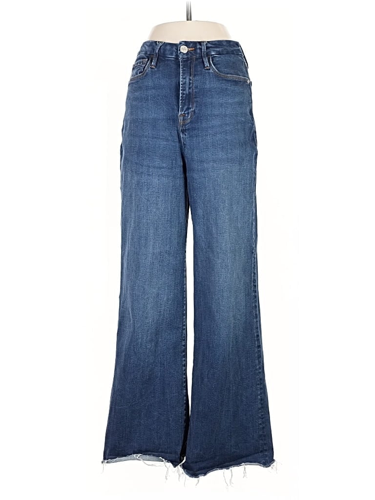 Pre-owned Frame Jeans In Blue