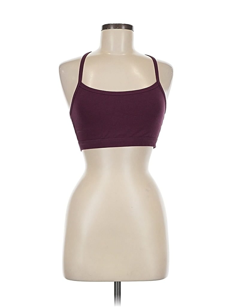 Pre-owned Victoria's Secret Pink Tank Top Burgundy Halter Neckline Tops