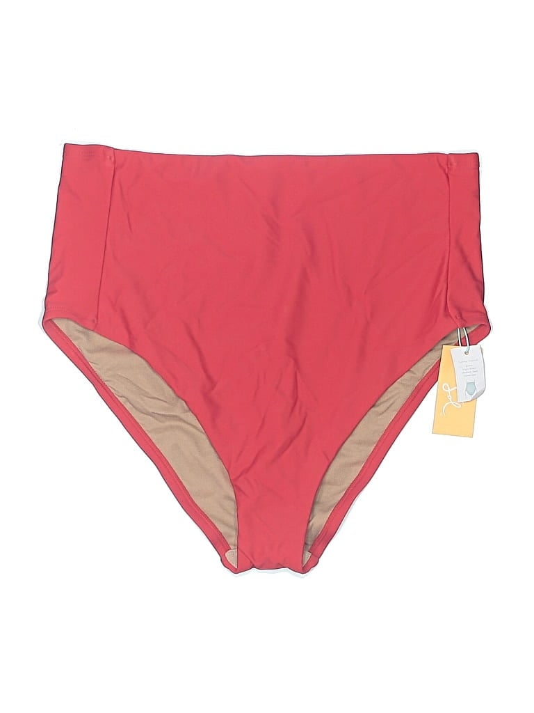 Pre-owned Kona Sol Swimsuit Bottoms In Red