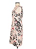DressBarn Print Ivory Cocktail Dress Size 6 (petite) - photo 5