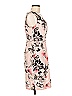DressBarn Print Ivory Cocktail Dress Size 6 (petite) - photo 4