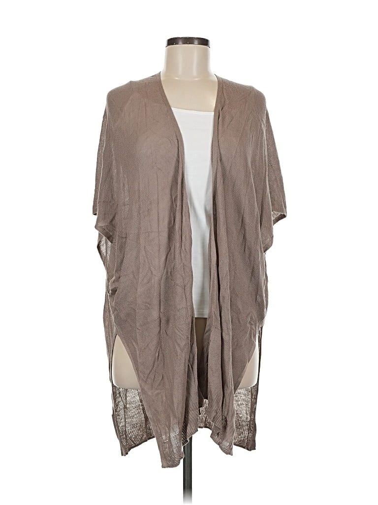 Pre-owned Savvi Cardigan Sweater In Brown