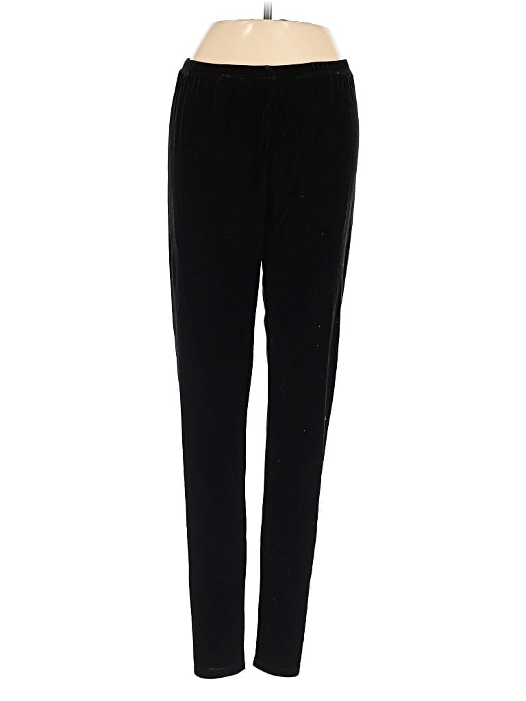 Pre-owned Eileen Fisher Casual Pants In Black