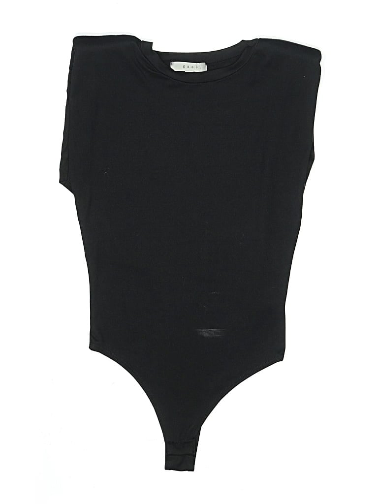 Pre-owned Gaze Bodysuit In Black