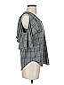 Karen Kane Gray Short Sleeve Blouse Size XS - photo 4