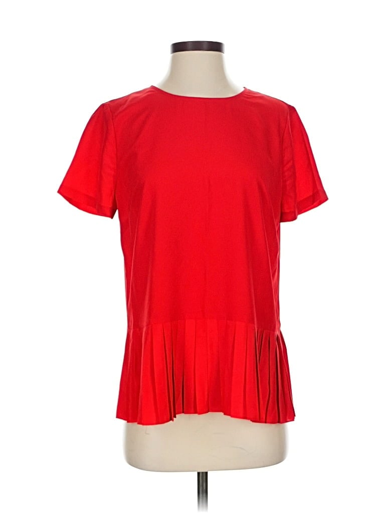 Pre-owned J.crew Factory Store Short Sleeve T-shirt In Red