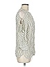 Sandro 100% Elastic Ivory 3/4 Sleeve Blouse Size Med (2) - photo 4