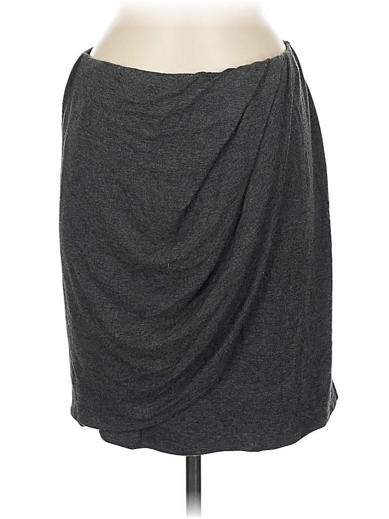 Pre-owned Max Studio Casual Skirt In Gray