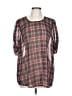 Torrid Gray 3/4 Sleeve Blouse Size Lg Plus (0) - photo 1