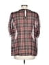 Torrid Gray 3/4 Sleeve Blouse Size Lg Plus (0) - photo 2