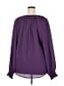 Unbranded 100% Polyester Purple Long Sleeve Blouse Size 2X - photo 2