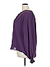 Unbranded 100% Polyester Purple Long Sleeve Blouse Size 2X - photo 5