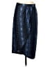 Piperlime 100% Polyester Animal Print Blue Formal Skirt Size S - photo 1