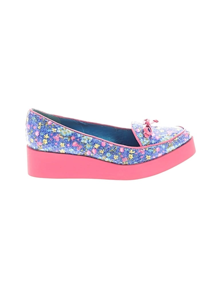 Pre-owned Bernardo Flats In Pink