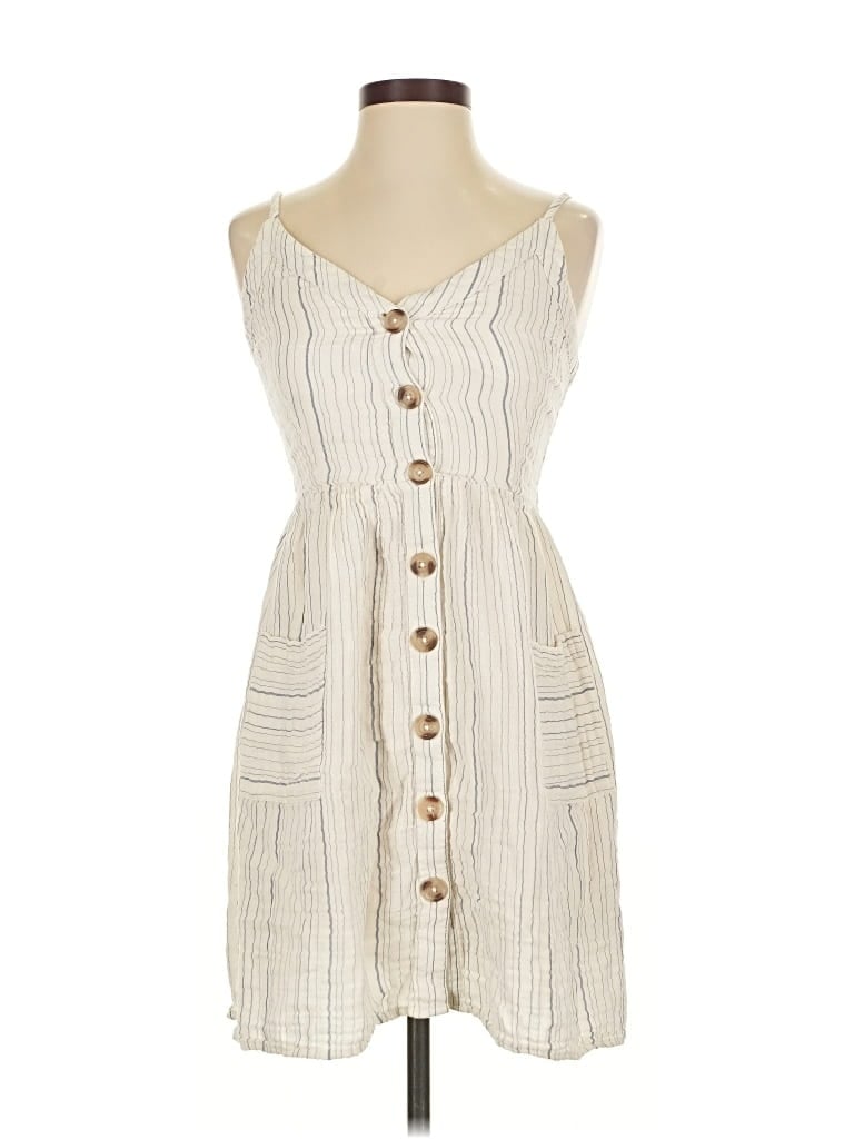 JAPNA Pre-owned Casual Dress In White